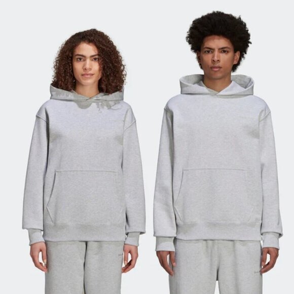 Adidas XS Pharrell Williams Humanrace Basic Premium Hoodie Men Women Casual Gray - Picture 1 of 8